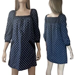 Madewell Daryl K Bonnie Tunic Dress Pockets All Over Print Generous sizing NWOT
